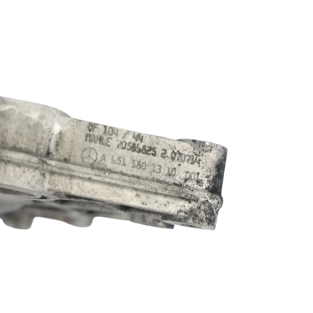 Mercedes W204 C207 Oil Filter Housing Cooler OM651 - SKU A6511800810-2 - Part number A6511800810