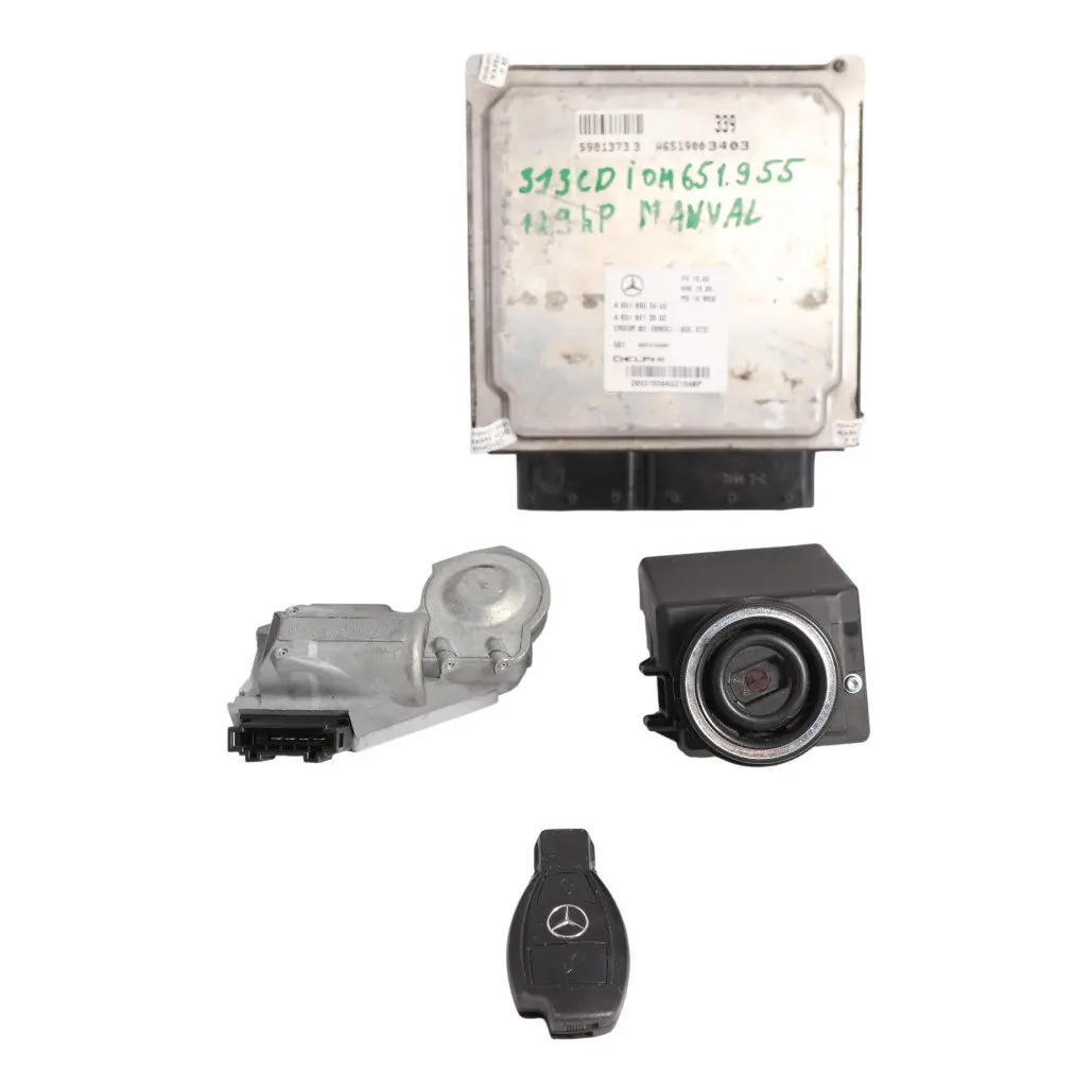Mercedes W906 313 CDI OM651 129H Engine Module ECU Kit A6519003403 Manual