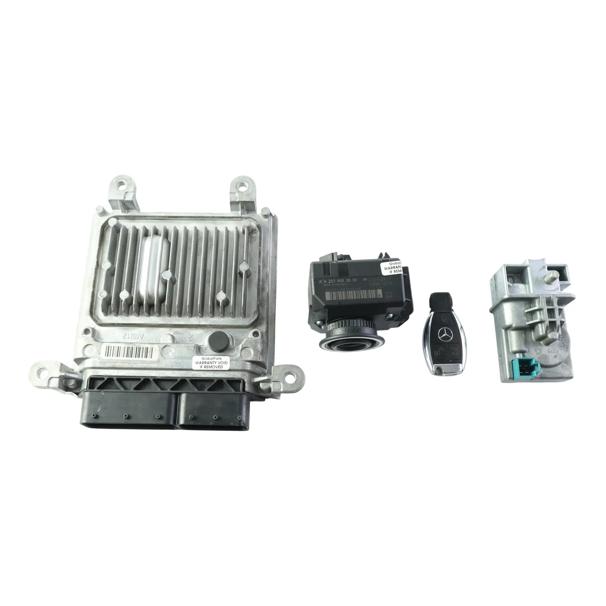 Mercedes W204 ECU Motore 2.1 Diesel 170HP Manuale 651911 A6519007401 Kit
