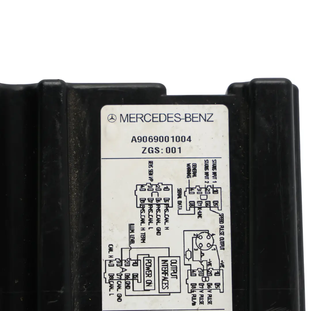 Digital Tachograph Tachometer Steuergerät für Mercedes Sprinter W906 mit Teilenummer A9069001004 Mercedes Sprinter W906 Digital Tachograph Tachometer Steuergerät - SKU A9069001004 - Teilenummer A9069001004