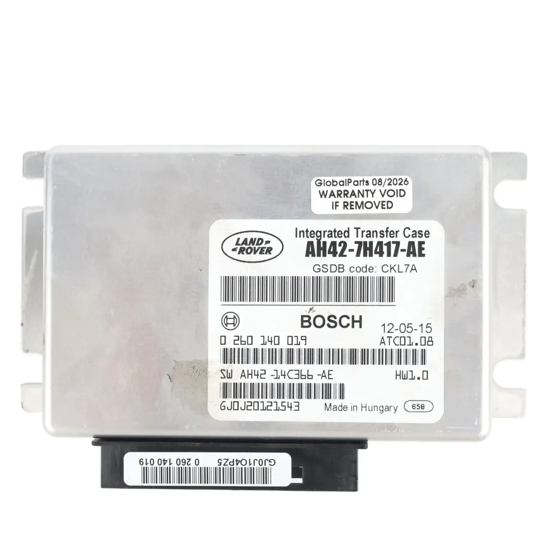 Range Rover L322 Transfer Box Case Control Module Unit ECU - SKU AH42-14C366-AE - Part number AH42-14C366-AE