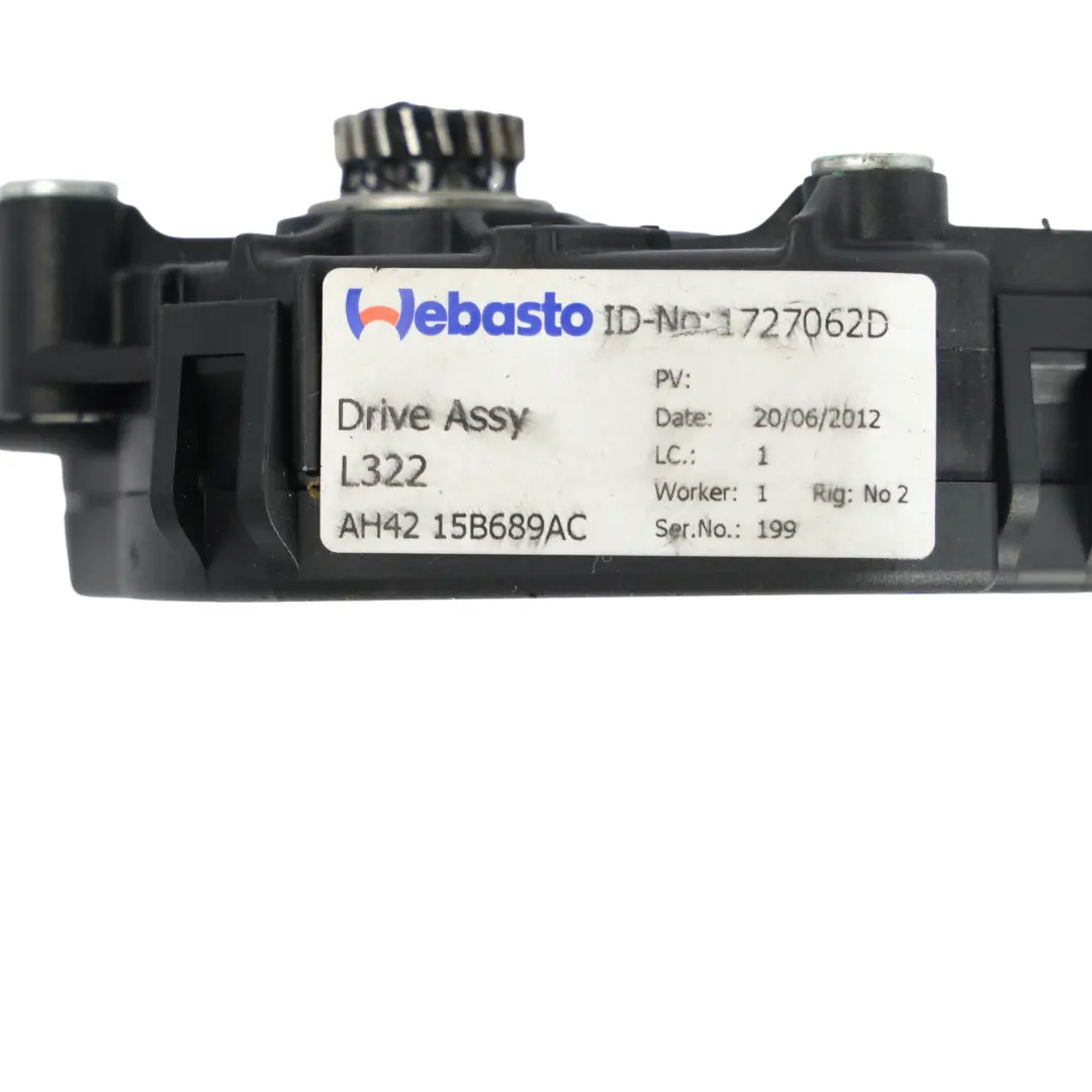 Silniczek Przedniego Szyberdachu do Range Rover L322 o numerze AH42-15B689-AC Range Rover L322 Silniczek Przedniego Szyberdachu - SKU AH42-15B689-AC - Numer Części AH42-15B689-AC