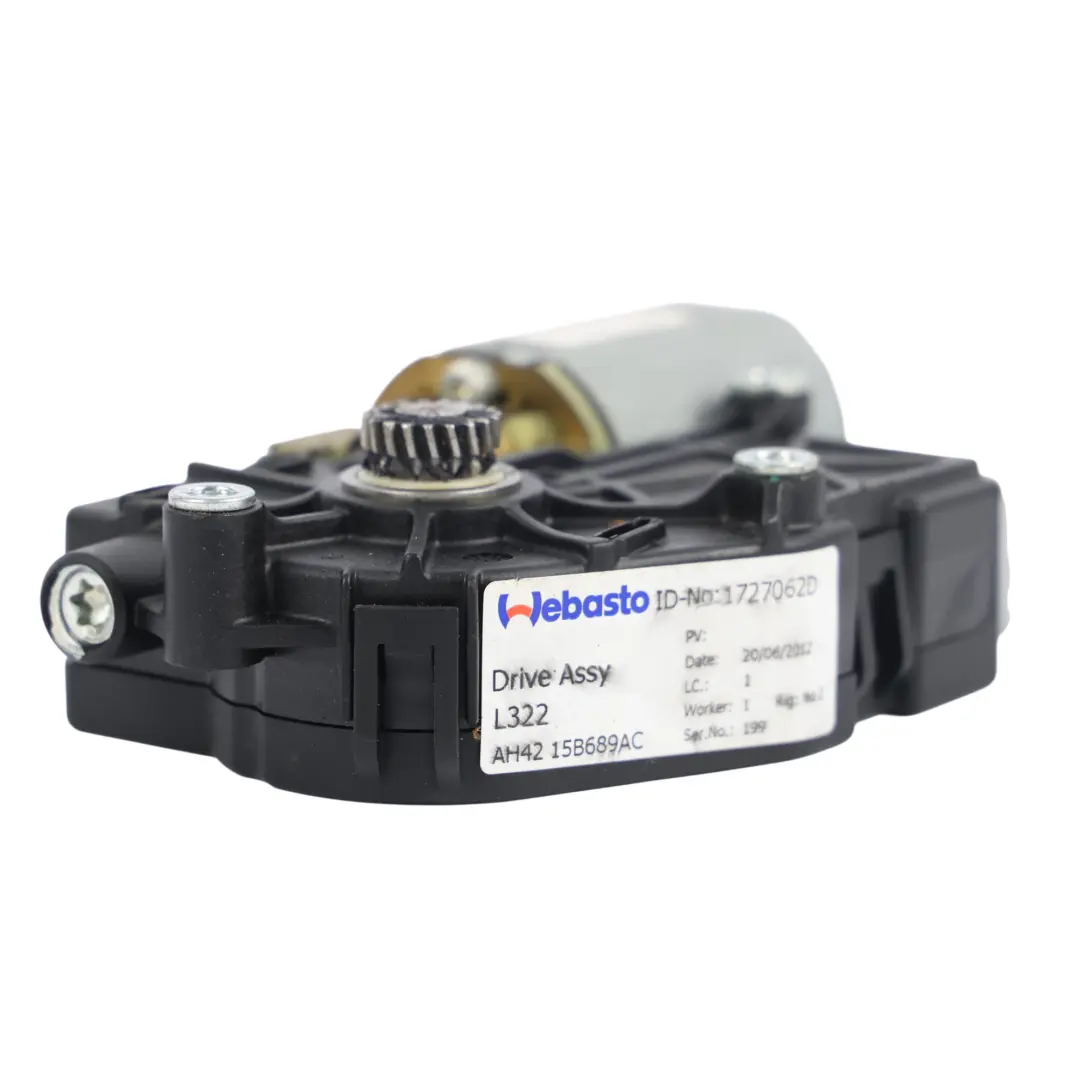 Range Rover L322 Front Sliding Sunroof Motor Actuator Unit - SKU AH42-15B689-AC - Part number AH42-15B689-AC