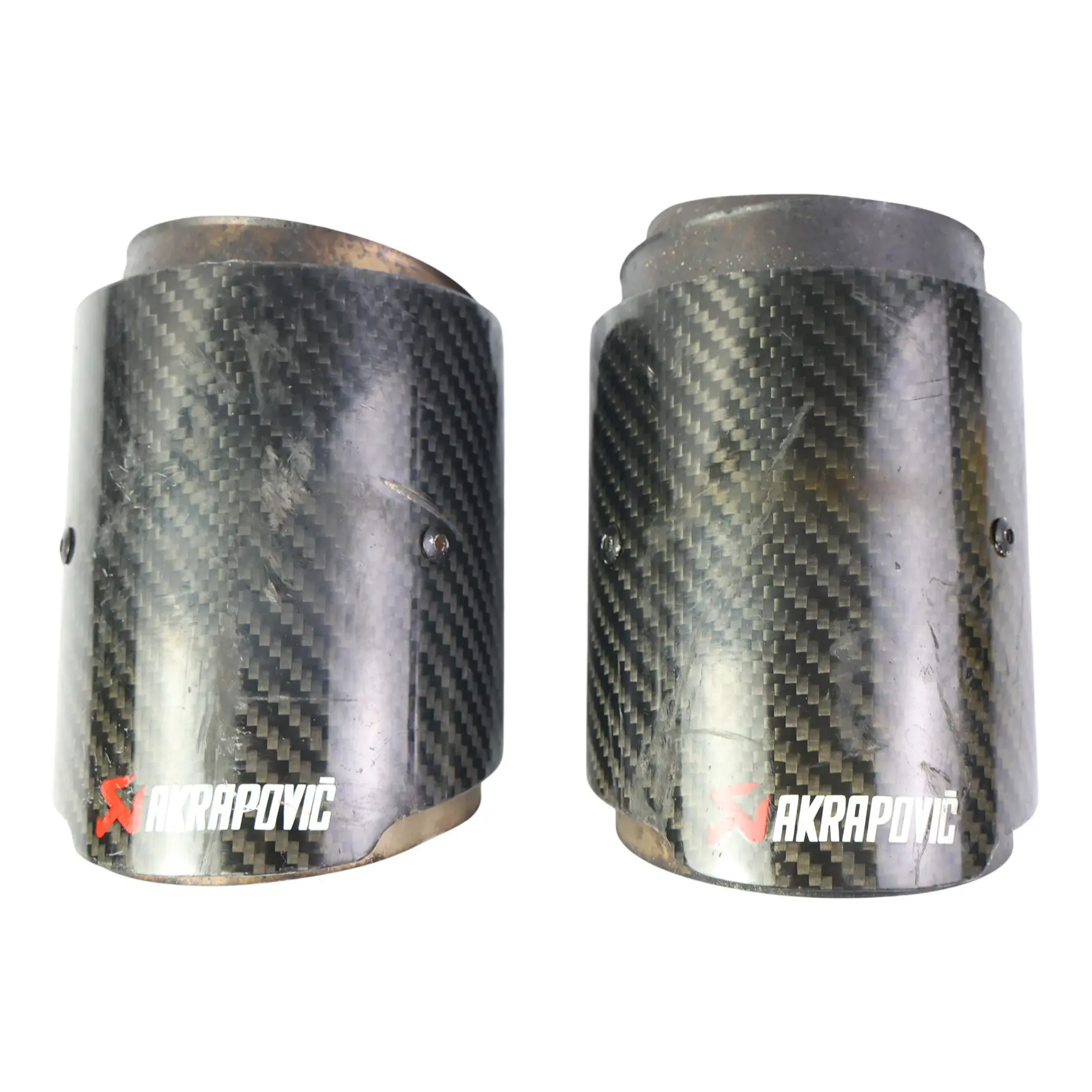 BMW F20 LCI 125i Exhaust Tip Akrapovic Muffler Pipe Carbon Fibre