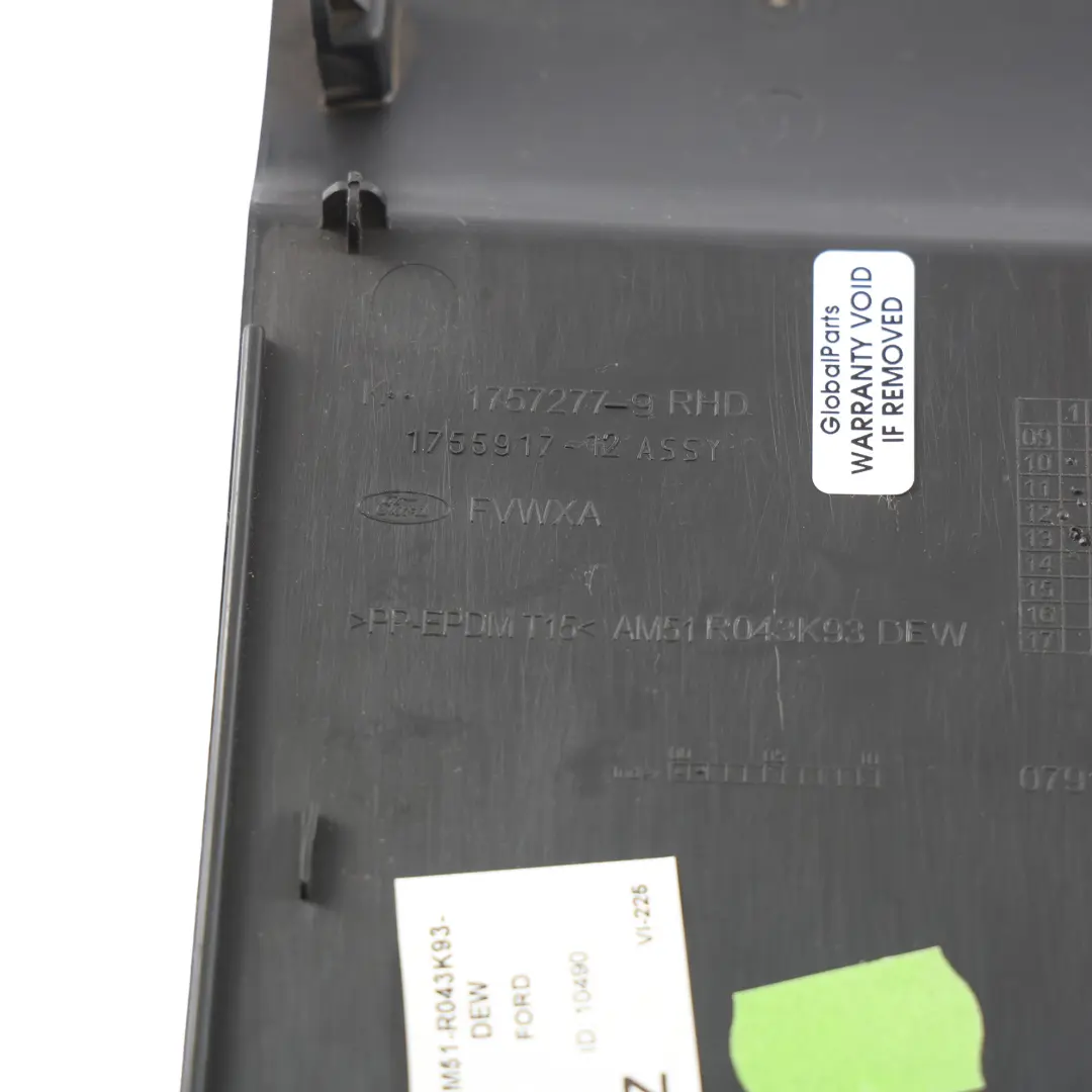 Mk2 Dashboard Steering Column Cover Trim Panel to Ford Kuga with Part number AM51-R043K93-DEW Ford Kuga Mk2 Dashboard Steering Column Cover Trim Panel - SKU RHD-1948405 - Part number AM51-R043K93-DEW