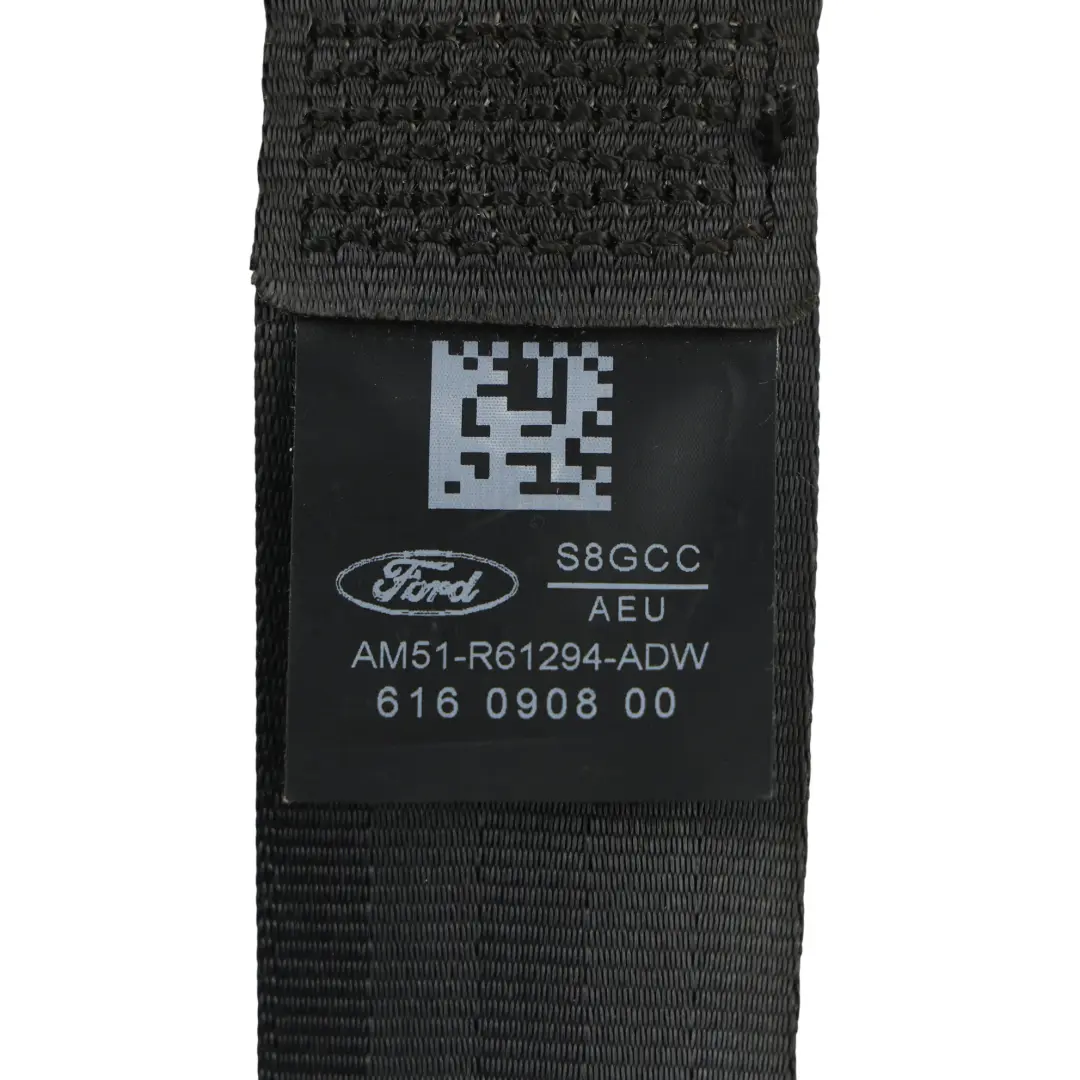 Mk2 Front Seat Belt Seatbelt Black Right O/S to Ford C-Max with Part number AM51-R61294-ADW Ford C-Max Mk2 Front Seat Belt Seatbelt Black Right O/S - SKU AM51-R61294-ADW - Part number AM51-R61294-ADW