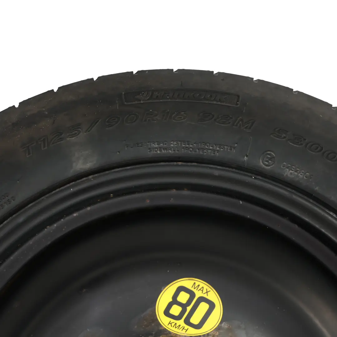 Ford Focus Mk3 Mondeo Mk4 16" Space Saver Spare Wheel 125/90 - SKU AM51BA-11098 - Part number AM51BA-11098