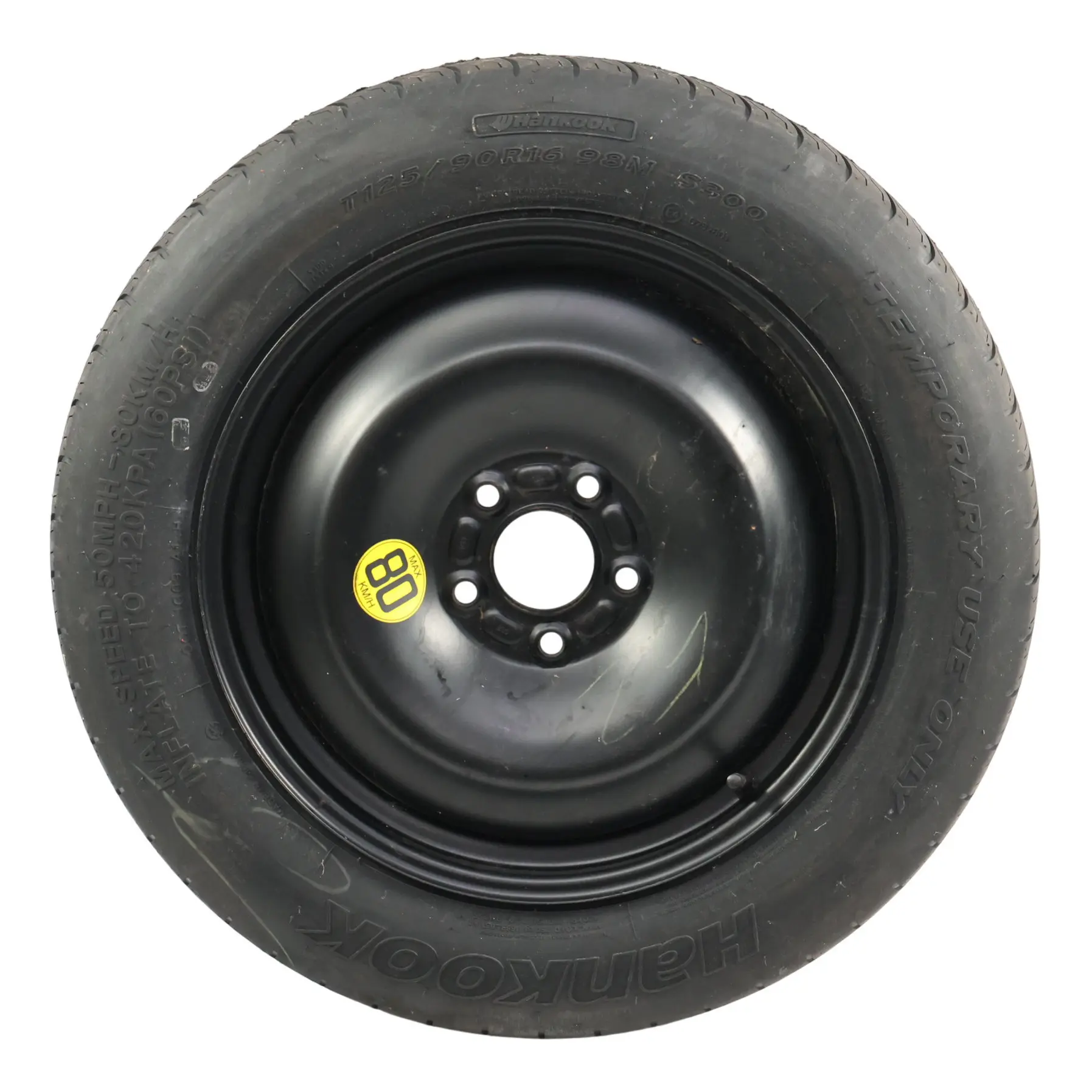 Ford Focus Mondeo 16" Space Saver Spare Wheel With Tyre 125/90/16 AM51BA-12011