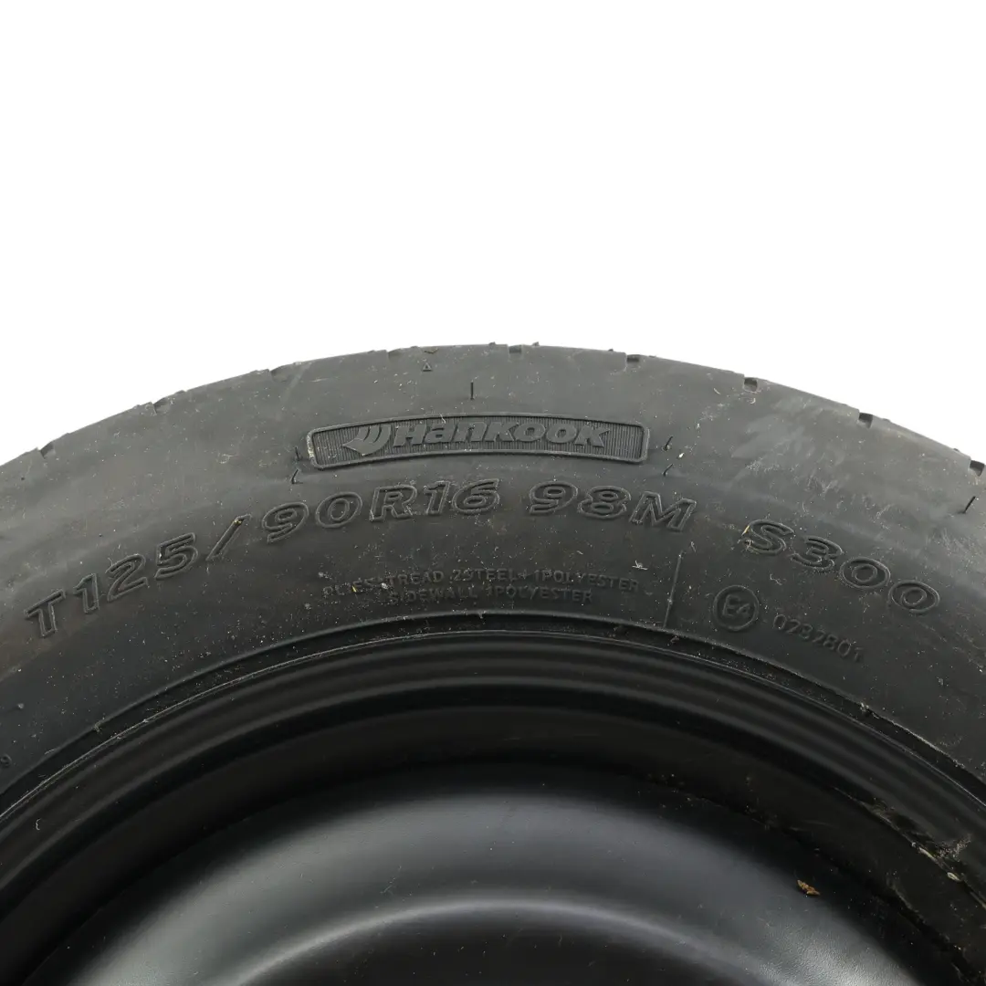 16" Koło Dojazdowe Z Oponą 125/90/16 do Ford Focus Mondeo o numerze AM51BA Ford Focus Mondeo 16" Koło Dojazdowe Z Oponą 125/90/16 - SKU AM51BA-12011 - Numer Części AM51BA