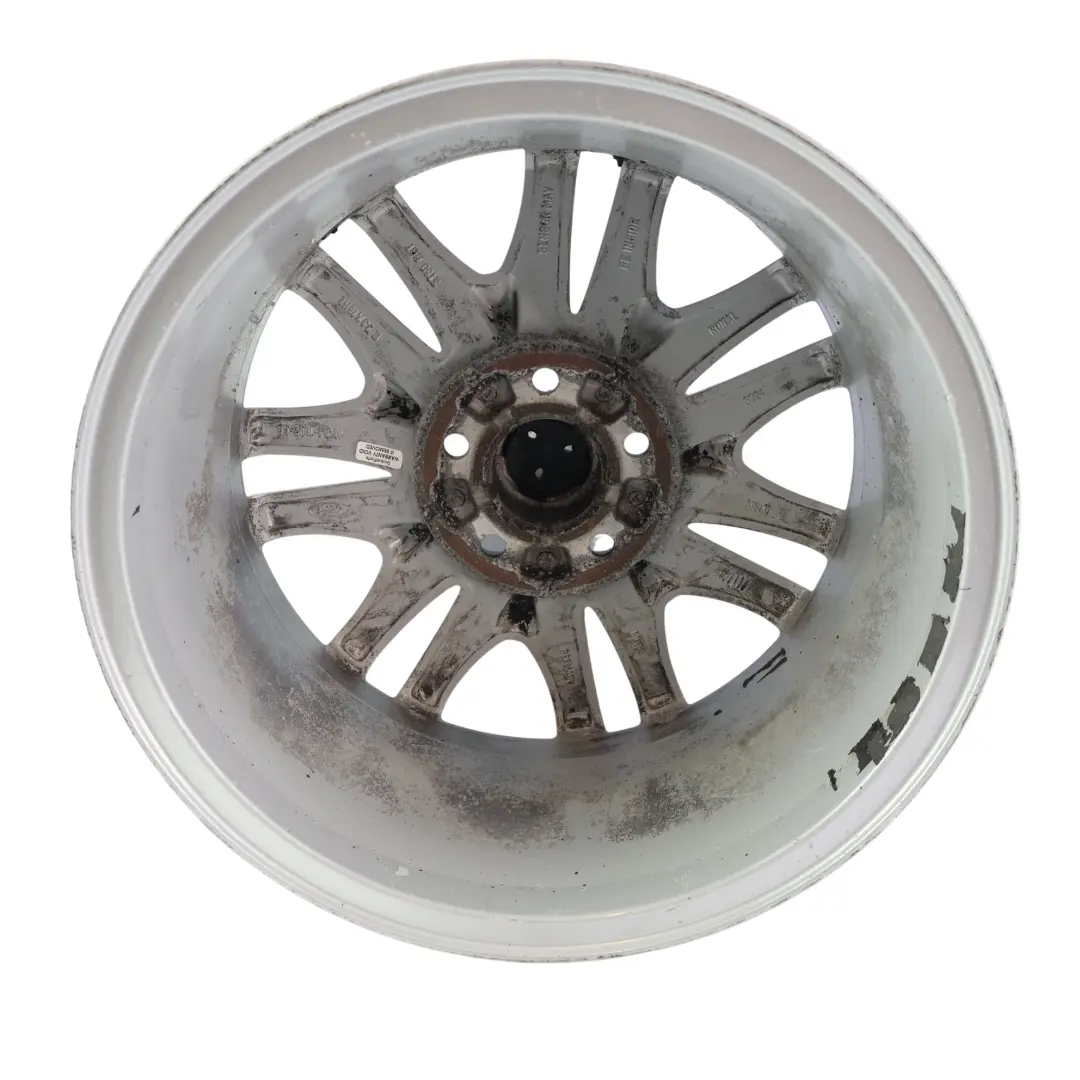 Ford Focus MK3 Jante Alliage Argent 18" 7J ET:50 Double Rayon - SKU AM5J-1007-CC-2 - Numéro de pièce AM5J-1007-CC
