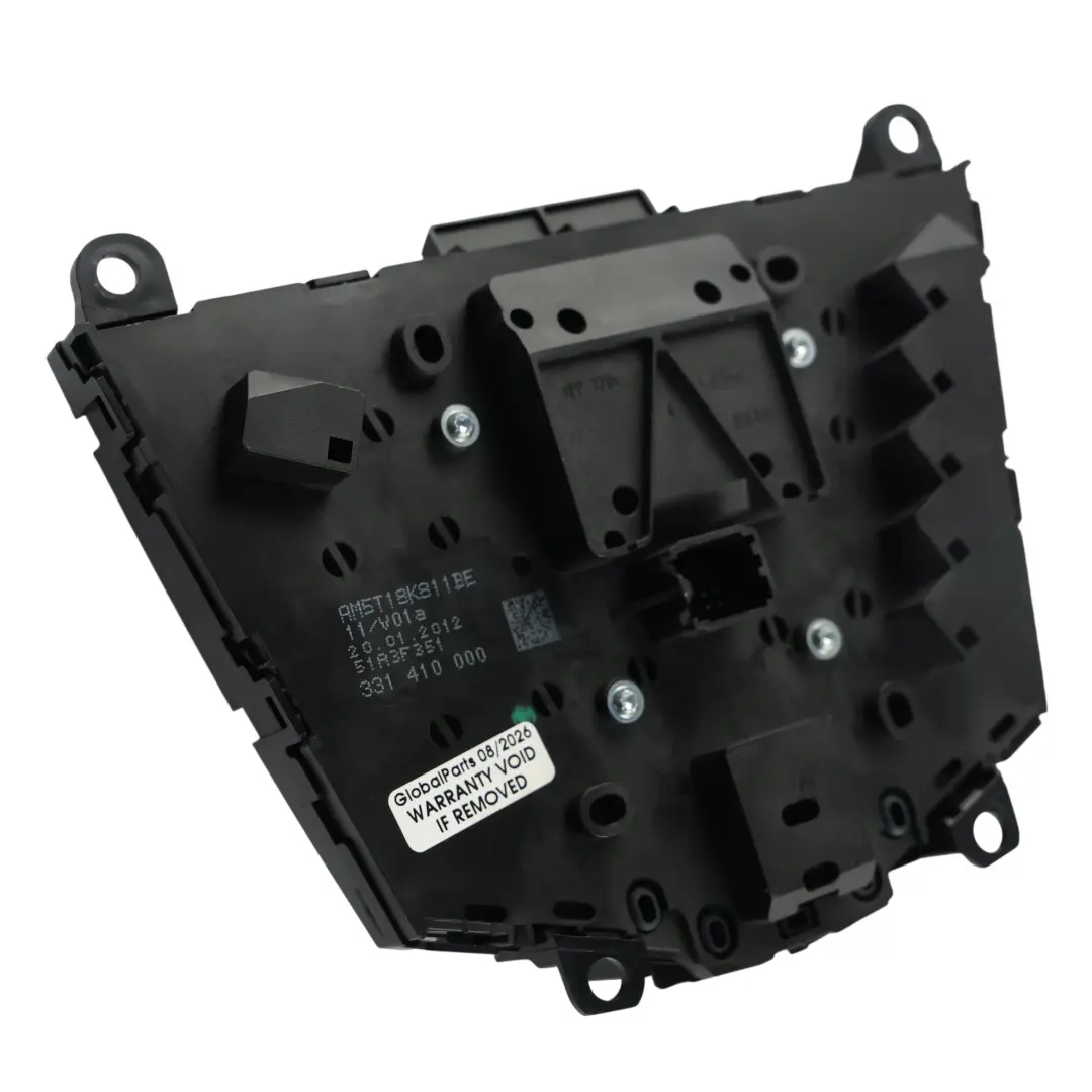 Ford Focus Mk3 Multimedia Radio Player Switch Control Panel - SKU AM5T-18K811-BE - Part number AM5T-18K811-BE