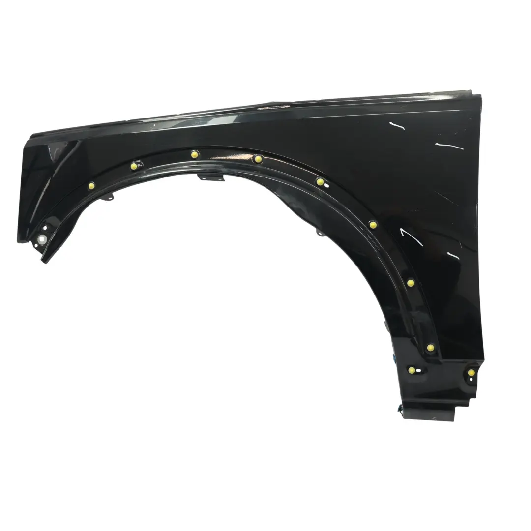 Land Rover Discovery 3 L319 Panel Lateral Guardabarros Izquierdo Negro Java 697 - SKU ASB780030-JAB - Número de pieza ASB780030