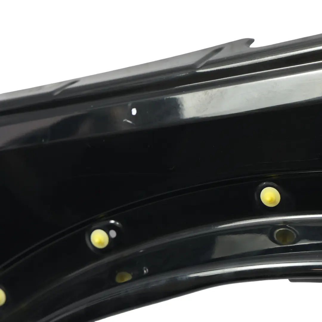 Land Rover Discovery 3 L319 Panel Lateral Guardabarros Izquierdo Negro Java 697 - SKU ASB780030-JAB - Número de pieza ASB780030