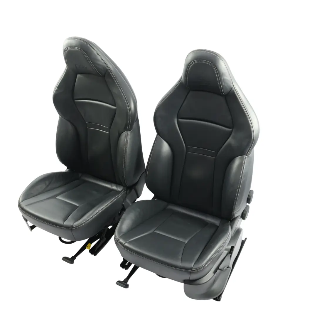 Sedili Anteriori Posteriori Pelle Soul Nero Argento SET per Audi S1 8X Quattro con numero di parte AUDI-S1-8X-QUATTRO-SEATS-LEATHER-SET Audi S1 8X Quattro Sedili Anteriori Posteriori Pelle Soul Nero Argento SET - SKU AUDI-S1-8X-QUATTRO-SEATS-LEATHER-SET - Numero di parte AUDI-S1-8X-QUATTRO-SEATS-LEATHER-SET
