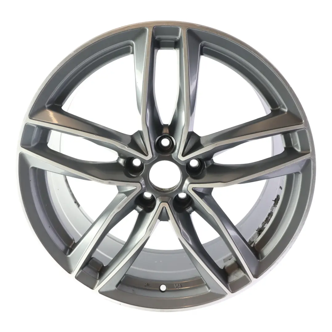 Alloy Wheel Via Rim 19" 8J Bi-Color Star Double Spoke to Audi with Part number AUDI-VIA-19 Audi Alloy Wheel Via Rim 19" 8J Bi-Color Star Double Spoke - SKU AUDI-VIA-19-3 - Part number AUDI-VIA-19