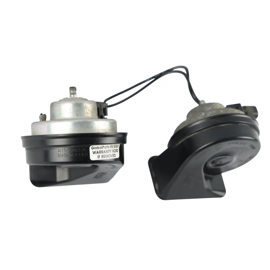 Horn Assembly Low & High Tone Signal to Ford Fiesta Mk7 Twin with Part number AV1T-13A803-AC Ford Fiesta Mk7 Twin Horn Assembly Low & High Tone Signal - SKU AV1T-13A803-AC-1 - Part number AV1T-13A803-AC