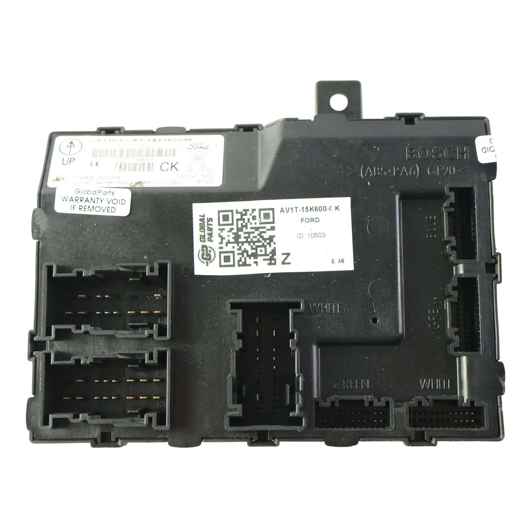 Ford Fiesta Mk7 Body Control Module BCM 1.25 Petrol 1713369 AV1T-15K600-CK