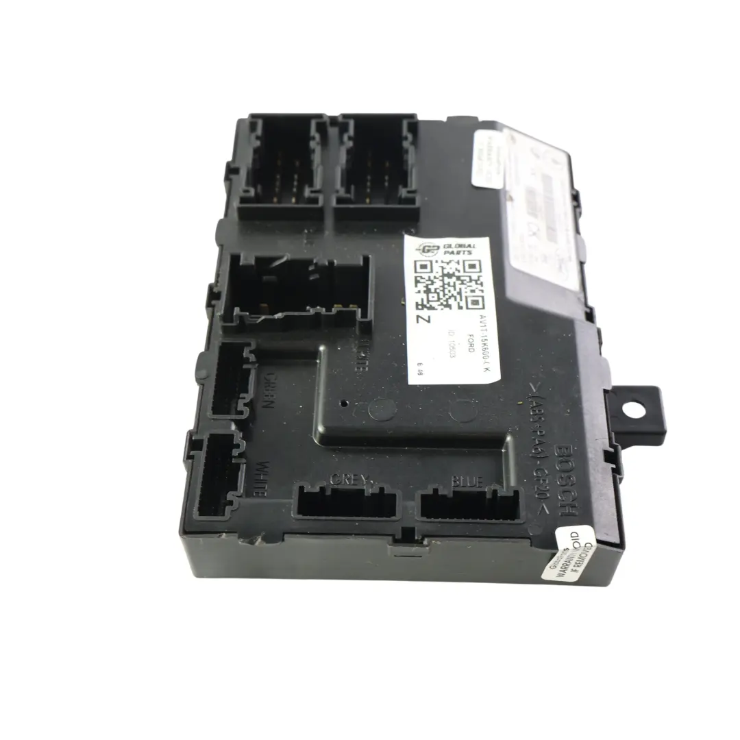 Ford Fiesta MK7 Módulo Control BCM 1.25 Gasolina 1713369 - SKU AV1T-15K600-CK - Número de pieza AV1T-15K600-CK