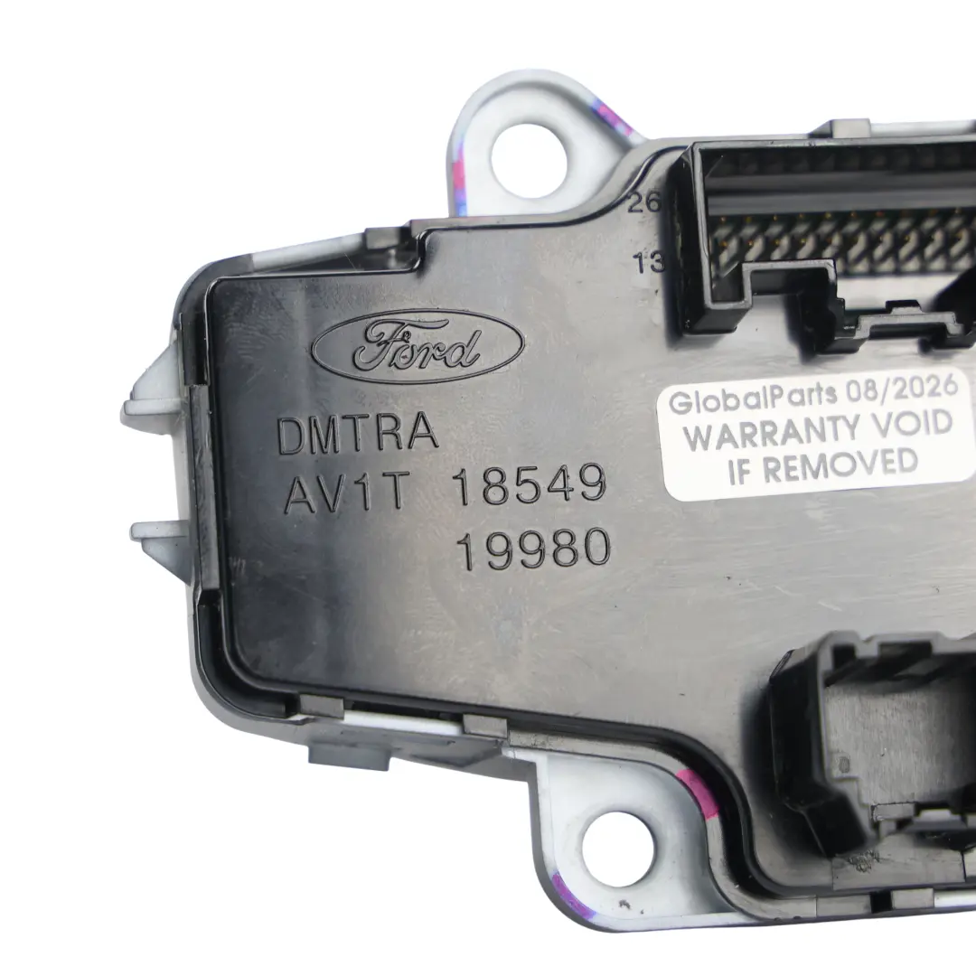 Ford Transit Courier Air Conditioning Heater Climate Switch Panel - SKU AV1T-18549-AL - Part number AV1T-18549-AL