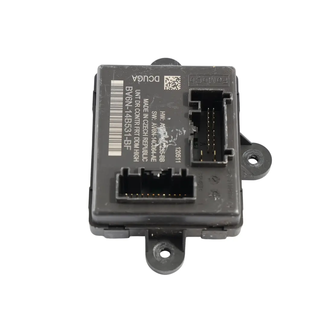 Ford Focus Mk3 Door Control Module ECU Front Right O/S - SKU RHD-BV6N-14B531-BF - Part number BV6N-14B531-BF