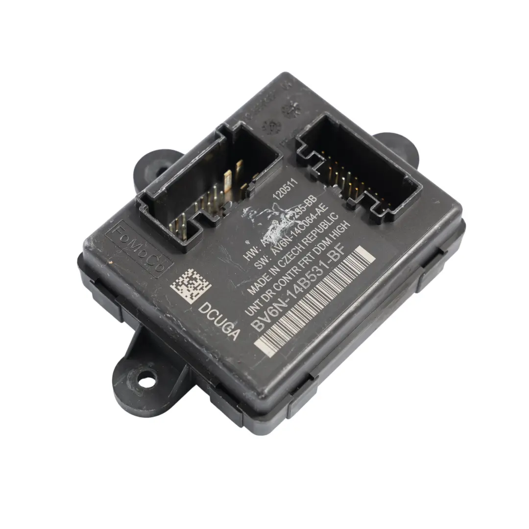 Ford Focus Mk3 Door Control Module ECU Front Right O/S - SKU RHD-BV6N-14B531-BF - Part number BV6N-14B531-BF