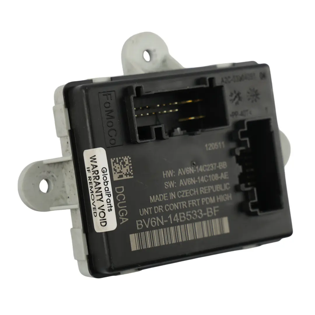 Ford Focus C-Max MK2 Modulo Controllo Porta Anteriore Sinistro - SKU AV6N-14C237-BB - Numero di parte AV6N-14C237-BB