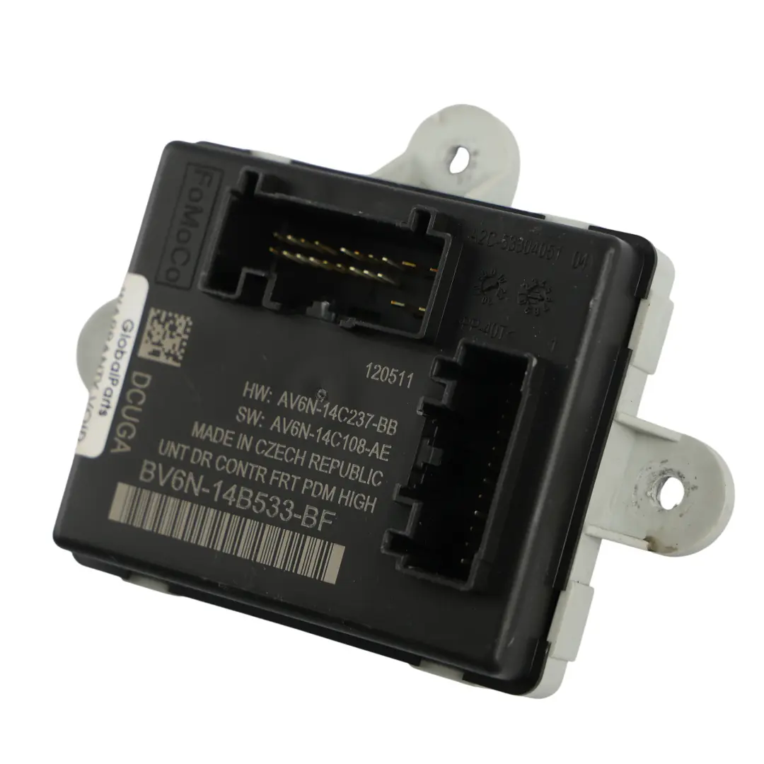 Ford Focus C-Max MK2 Modulo Controllo Porta Anteriore Sinistro - SKU AV6N-14C237-BB - Numero di parte AV6N-14C237-BB