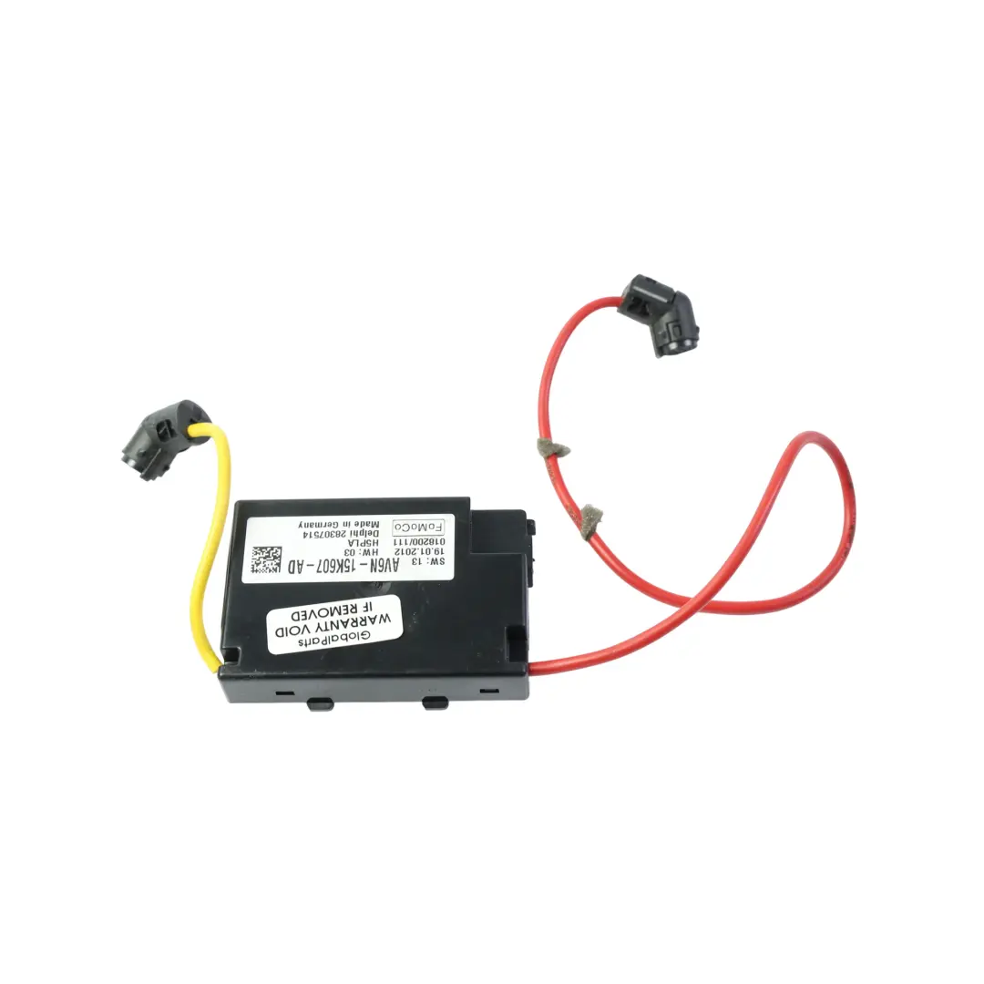 Mk3 Interior Alarm Motion Sensor Control Unit Module to Ford Focus with Part number AV6N-15K607-AD Ford Focus Mk3 Interior Alarm Motion Sensor Control Unit Module - SKU AV6N-15K607-AD - Part number AV6N-15K607-AD
