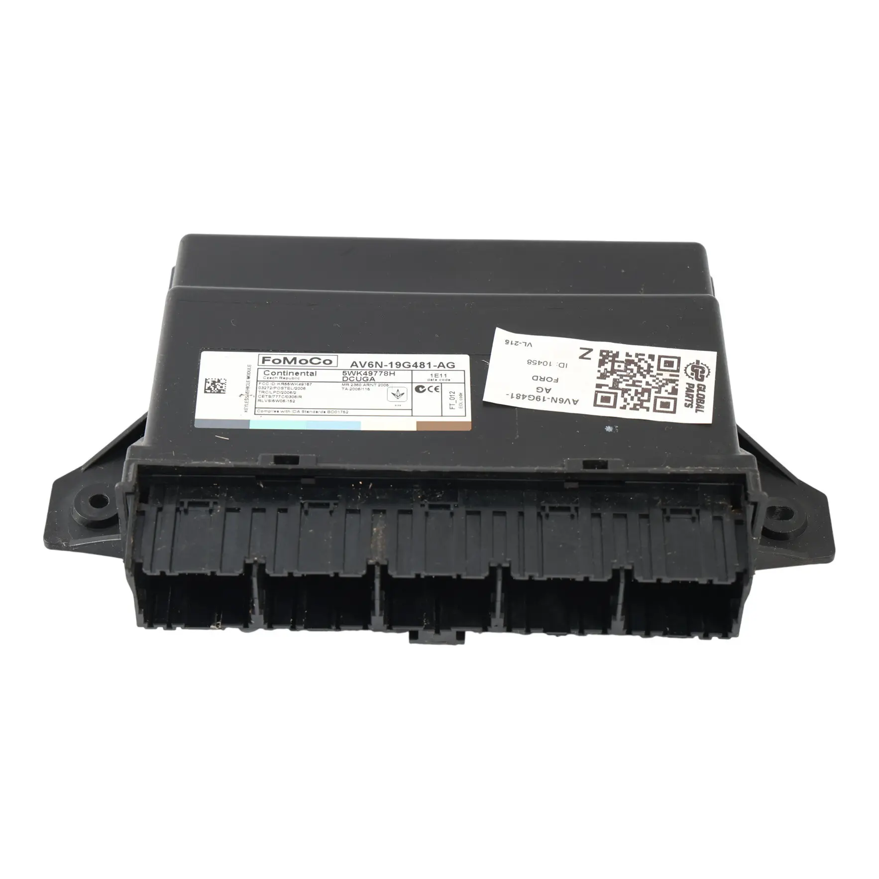 Ford Focus MK3 Modulo Controllo Unità ECU Accesso Senza Chiave AV6N-19G481-AG