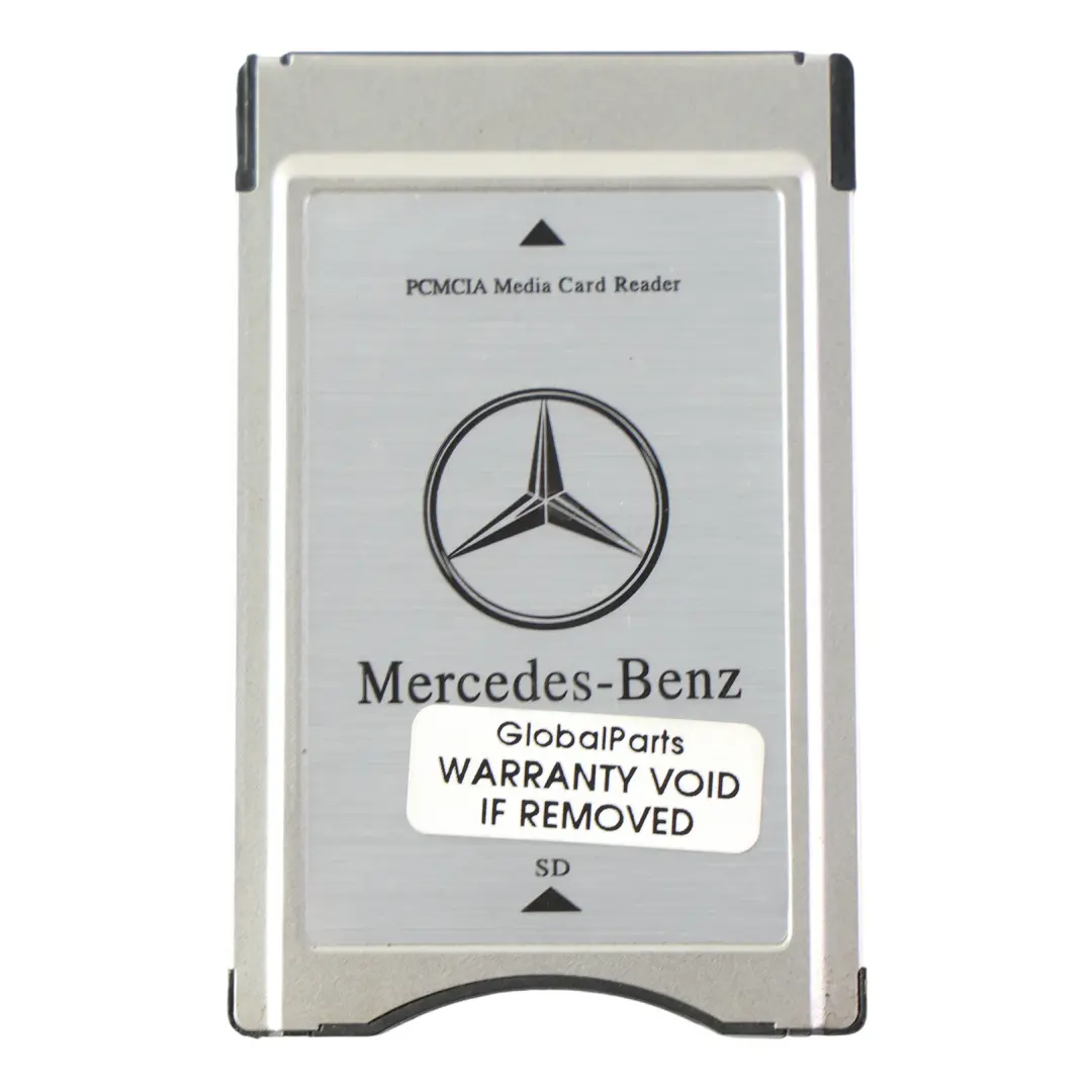 Mercedes Universal PCMCIA Media SD Card Reader Adapter COMAND System - SKU B67823980 - Part number B67823980