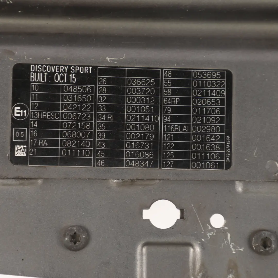Front Slam Panel Upper to Land Rover Discovery Sport L550 with Part number BJ32-16778-AC Land Rover Discovery Sport L550 Front Slam Panel Upper - SKU BJ32-16778-AC - Part number BJ32-16778-AC