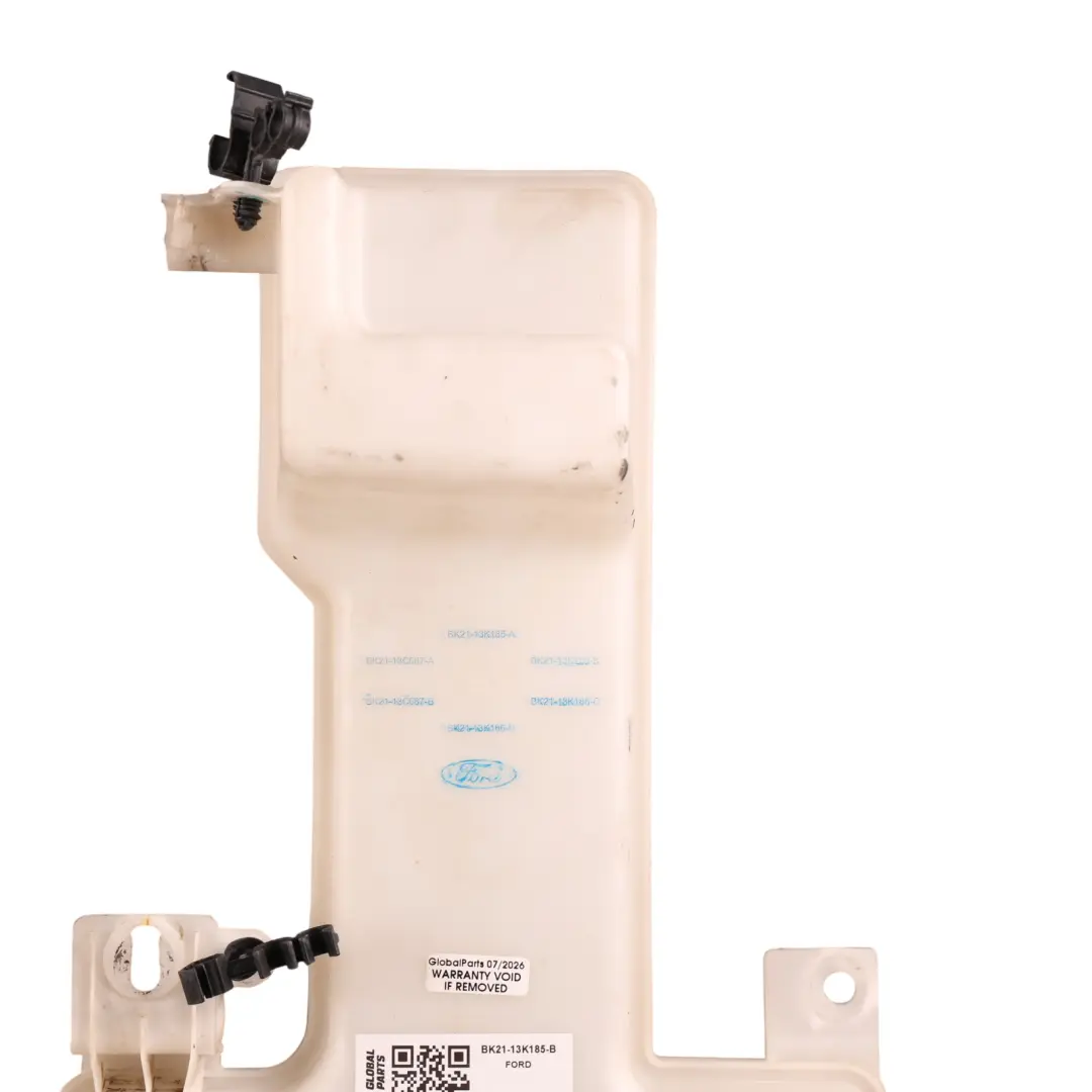 Windscreen Washer Bottle Fluid Tank Reservoir to Ford Transit Custom with Part number BK21-13K185-B Ford Transit Custom Windscreen Washer Bottle Fluid Tank Reservoir - SKU BK21-13K185-B - Part number BK21-13K185-B
