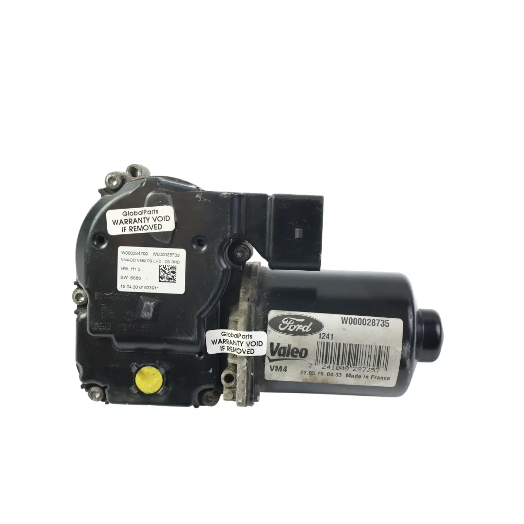 Wiper Motor Front Right O/S Side to Ford Transit Custom with Part number BK21-17500-AE Ford Transit Custom Wiper Motor Front Right O/S Side - SKU BK21-17500-AE-1 - Part number BK21-17500-AE