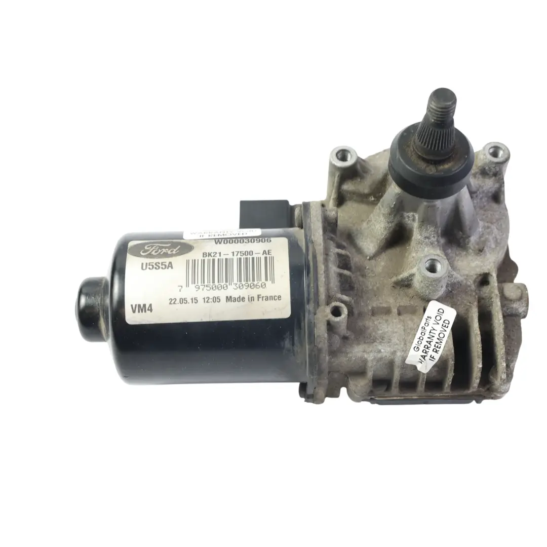Ford Transit Custom Wiper Motor Front Right O/S Side - SKU BK21-17500-AE-1 - Part number BK21-17500-AE