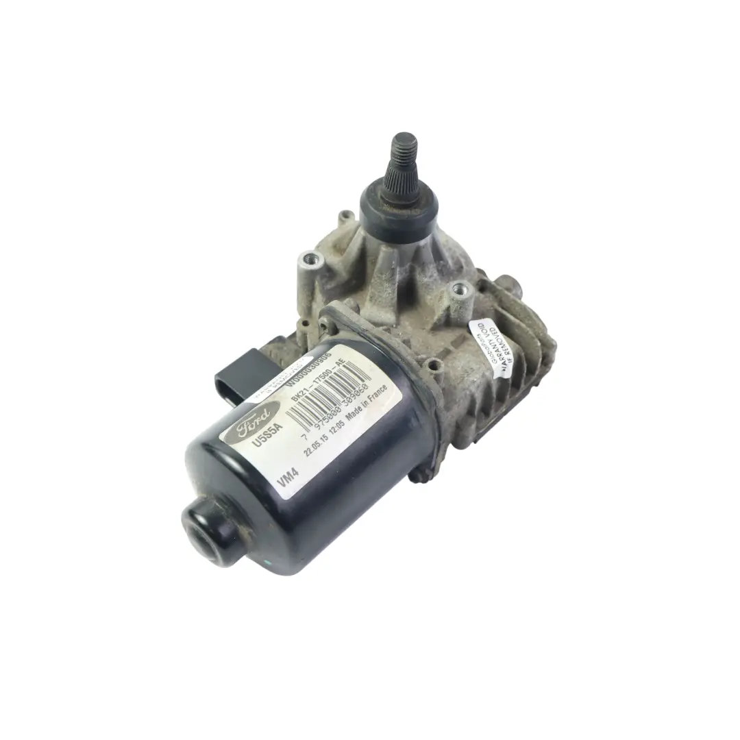 Wiper Motor Front Right O/S Side to Ford Transit Custom with Part number BK21-17500-AE Ford Transit Custom Wiper Motor Front Right O/S Side - SKU BK21-17500-AE-1 - Part number BK21-17500-AE