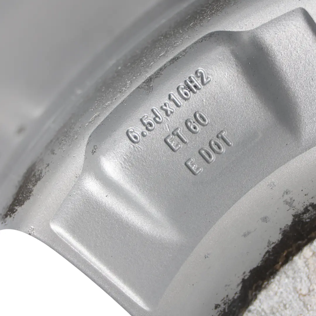 Alloy Wheel Rim Silver 16" 6.5J ET:60 to Ford Transit Custom with Part number BK21-GA Ford Transit Custom Alloy Wheel Rim Silver 16" 6.5J ET:60 - SKU BK21-GA-3 - Part number BK21-GA