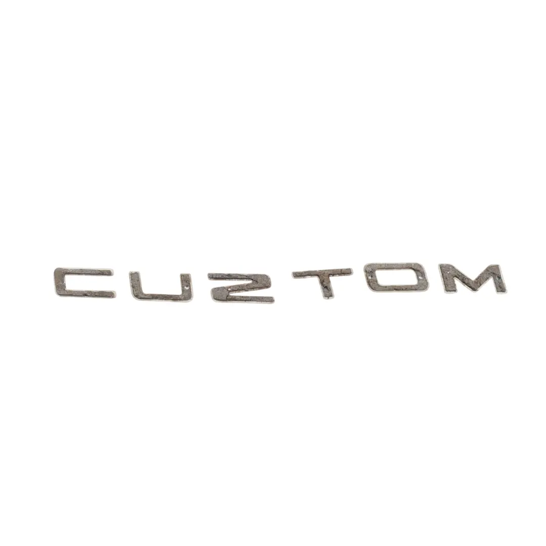 Mk8 Porte Arrière Emblème Lettrage Insigne pour Ford Transit Custom à propos du numéro de pièce BK21-V001B40-AB Ford Transit Custom Mk8 Porte Arrière Emblème Lettrage Insigne - SKU BK21-V001B40-AB - Numéro de pièce BK21-V001B40-AB