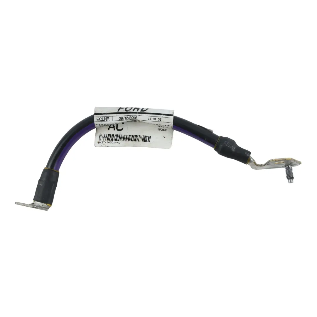 Mk8 Negative Battery Terminal Cable to Ford Transit with Part number BK2T-14301-AC Ford Transit Mk8 Negative Battery Terminal Cable - SKU BK2T-14301-AC-1 - Part number BK2T-14301-AC