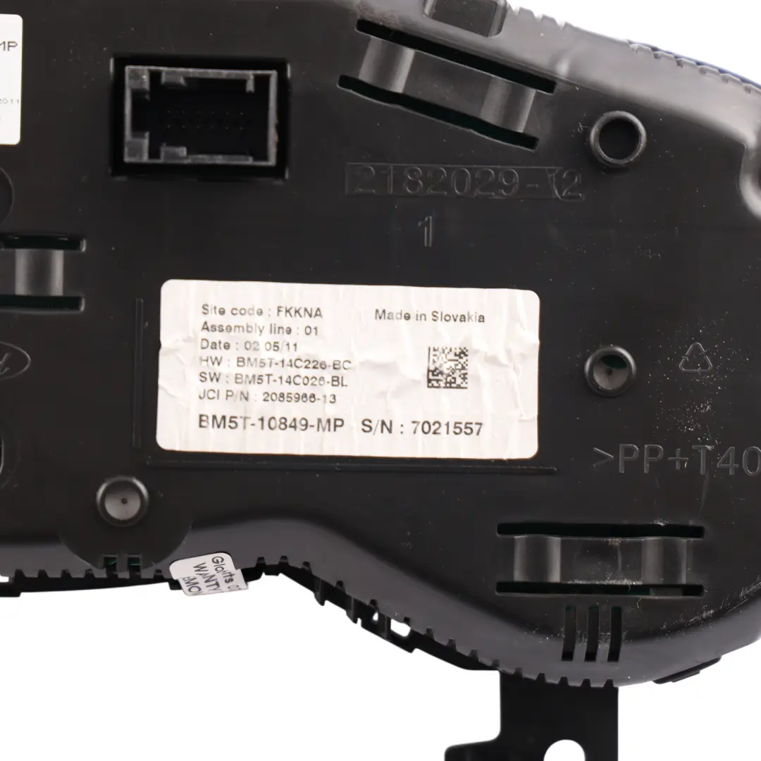 Mk3 Speedometer Instrument Cluster 1.6 Diesel Manual to Ford Focus with Part number BM51-10849-MP Ford Focus Mk3 Speedometer Instrument Cluster 1.6 Diesel Manual - SKU BM51-10849-MP - Part number BM51-10849-MP
