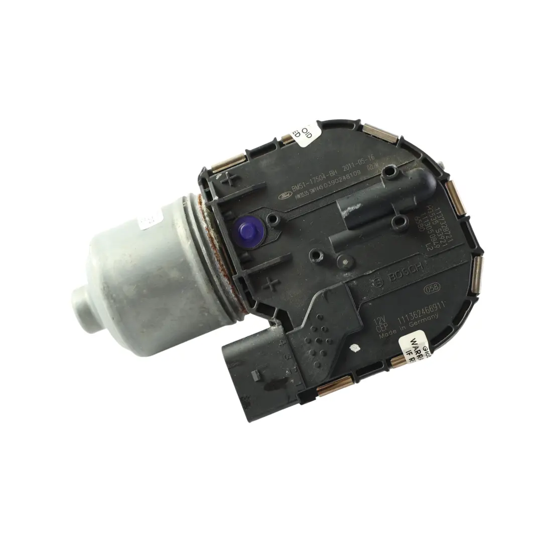 Ford Focus MK3 Moteur Essuie-Glace Avant Droit 4 PIN - SKU BM51-17504-BH - Numéro de pièce BM51-17504-BH