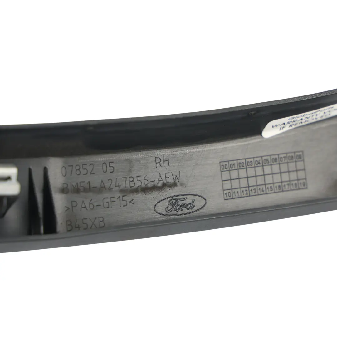 Mk3 Window Frame Trim Cover Rear Left Door N/S BM51-A247B56-AEW to Ford Focus with Part number BM51A247B56AEW Ford Focus Mk3 Window Frame Trim Cover Rear Left Door N/S BM51-A247B56-AEW - SKU BM51A247B56AEW - Part number BM51A247B56AEW