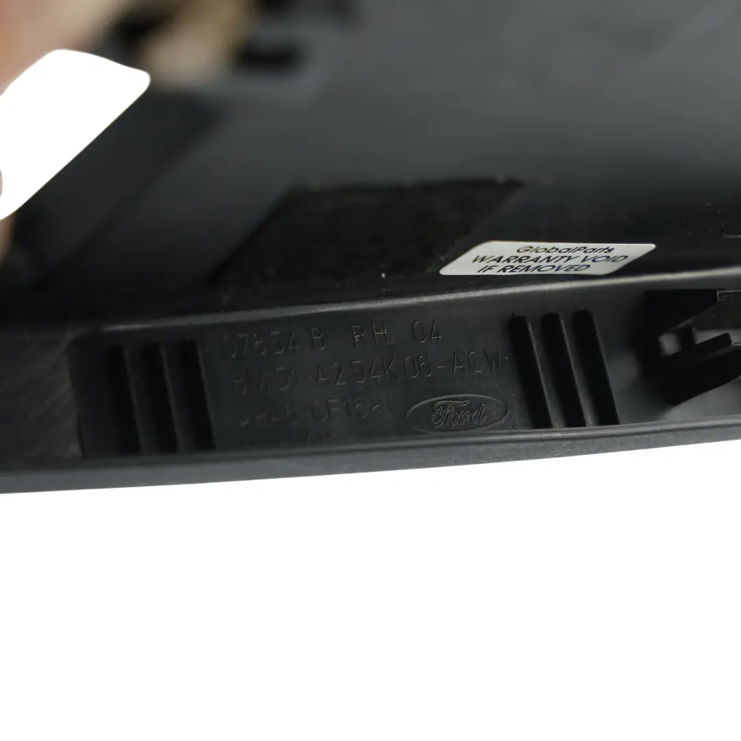 Ford Focus ST-3 MK3 Moldura Ventana Trasera Derecha BM51-A254K06-ACW - SKU BM51A254K06ACW - Número de pieza BM51A254K06ACW