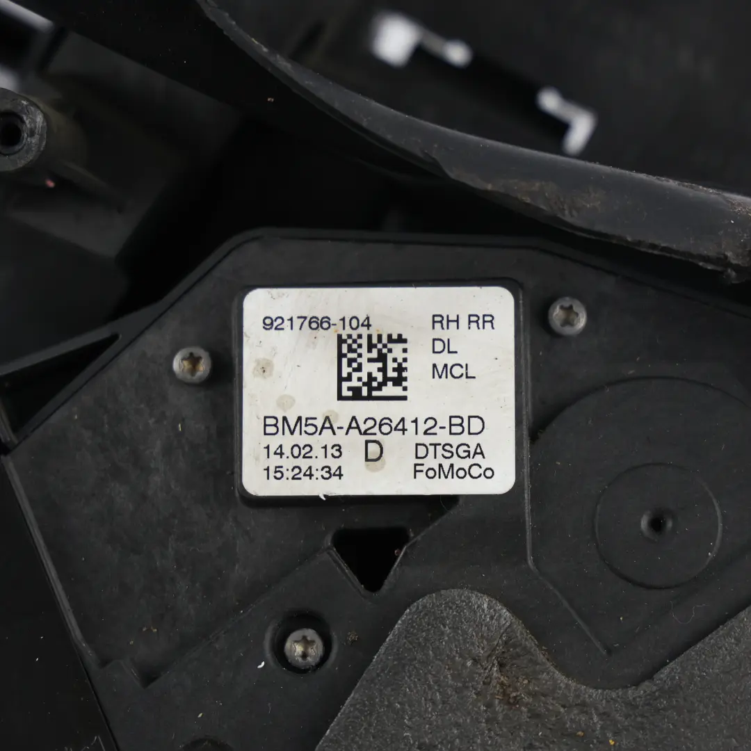 Ford Focus MK3 Mecanismo Cerradura Puerta Trasera Derecha - SKU BM5A-A26412-BD-1 - Número de pieza BM5A-A26412-BD