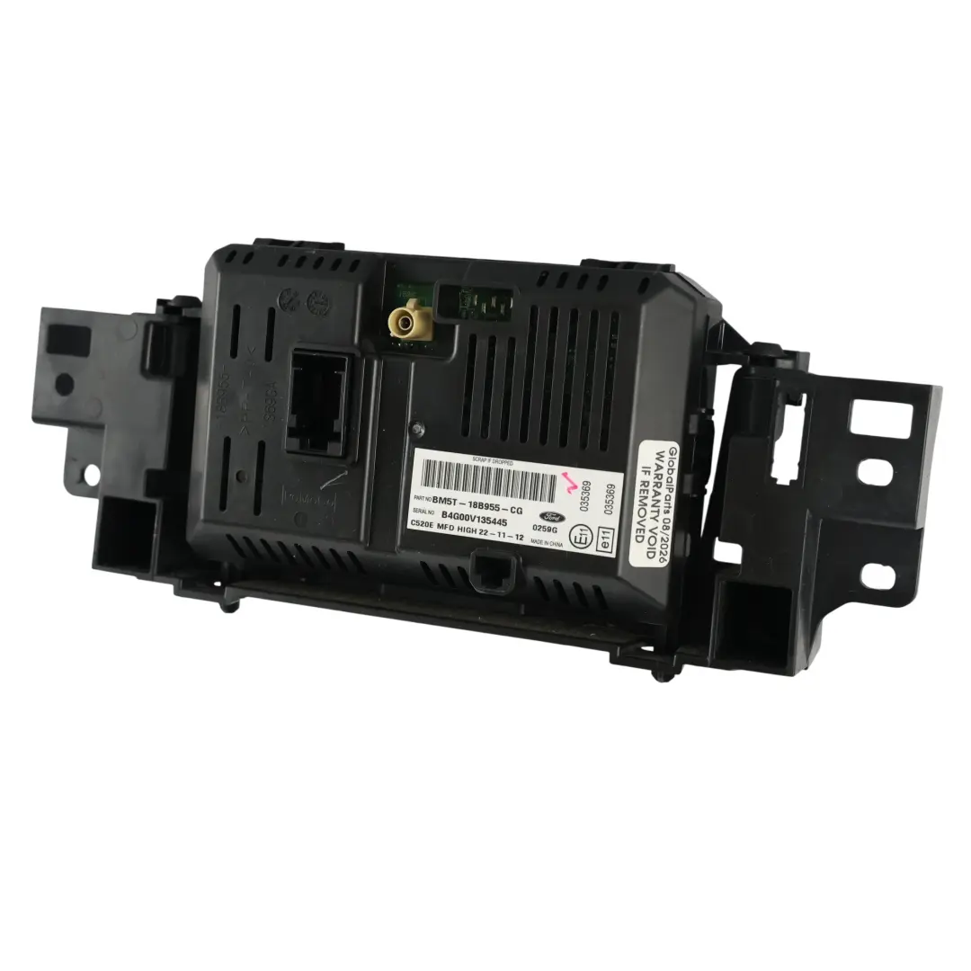 Ford Focus MK3 Display Radio Schermo Stereo Unità Centrale - SKU BM5T-18B955-CG - Numero di parte BM5T-18B955-CG