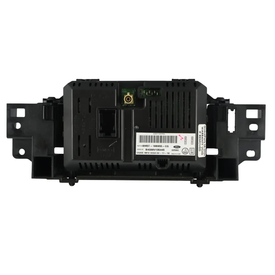 MK3 Display Radio Schermo Stereo Unità Centrale per Ford Focus con numero di parte BM5T-18B955-CG Ford Focus MK3 Display Radio Schermo Stereo Unità Centrale - SKU BM5T-18B955-CG - Numero di parte BM5T-18B955-CG
