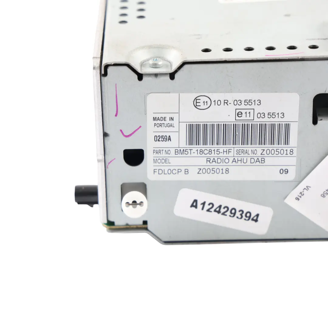Ford Focus MK3 Autoradio Lecteur CD DAB Unité Centrale - SKU BM5T-18C815-HF - Numéro de pièce BM5T-18C815-HF