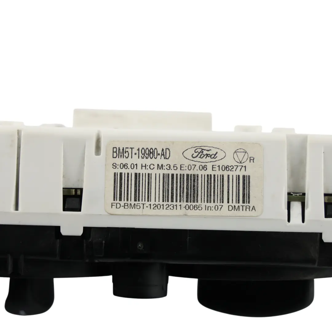 Mk3 Heater Air Conditioning Control Panel Switch to Ford Focus with Part number BM5T-19980-AD Ford Focus Mk3 Heater Air Conditioning Control Panel Switch - SKU BM5T-19980-AD - Part number BM5T-19980-AD