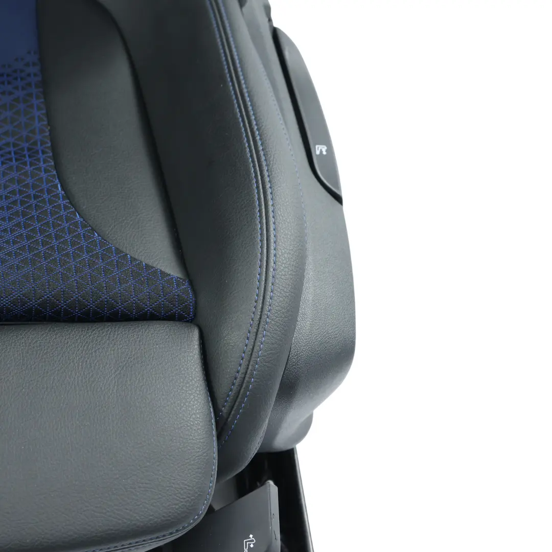 BMW F44 Asientos Deportivos Delantero Trasero Calefactados Negro Azul - SKU BMW-F44-GRAN-COUPE-SEATS-SET-SCHWARZ-BLAU - Número de pieza BMW-F44-GRAN-COUPE-SEATS-SET-SCHWARZ-BLAU