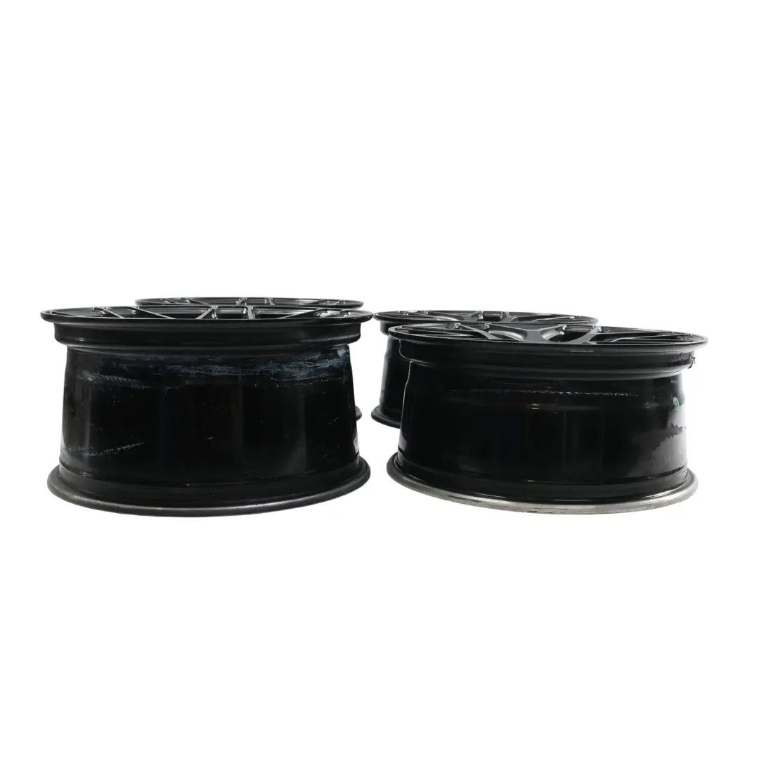 VIA Black Alloy Wheel Rim Front Rear 18" 9J 8J Set to BMW with Part number BMW-VIA-18-SET BMW VIA Black Alloy Wheel Rim Front Rear 18" 9J 8J Set - SKU BMW-VIA-18-SET - Part number BMW-VIA-18-SET