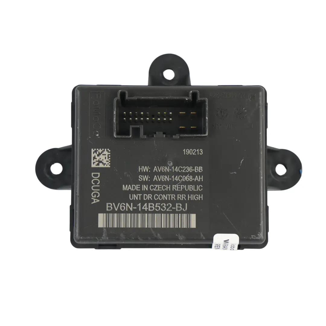 MK3 Module Contrôle Porte Arrière Gauche Droite pour Ford Focus à propos du numéro de pièce BV6N-14B532-BJ Ford Focus MK3 Module Contrôle Porte Arrière Gauche Droite - SKU BV6N-14B532-BJ - Numéro de pièce BV6N-14B532-BJ